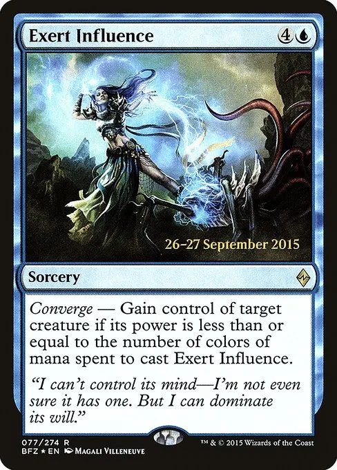 Exert Influence · Battle for Zendikar Promos 77s/90