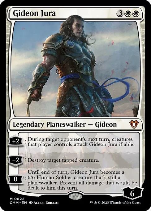 Gideon Jura · Commander Masters 822/1067