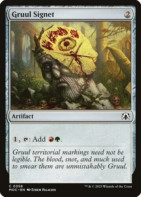 Gruul Signet · March of the Machine Commander 358/450