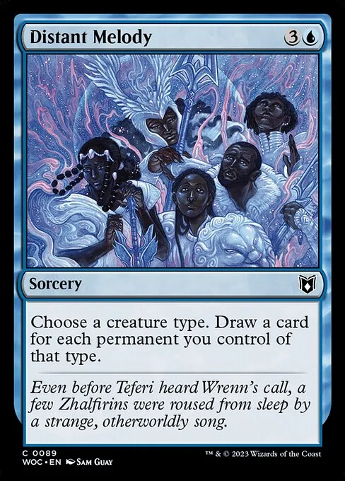 Distant Melody · Wilds of Eldraine Commander 89/173