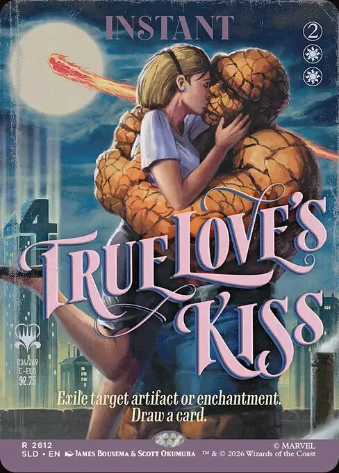 True Love's Kiss · Secret Lair Drop 2612/2547
