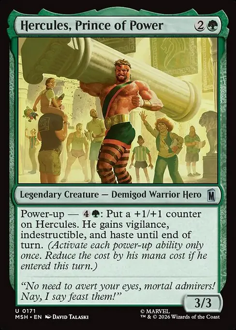 Hercules, Prince of Power · Marvel Super Heroes 171/24