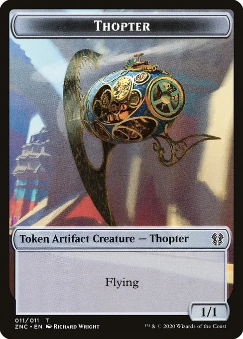 Thopter · Zendikar Rising Commander Tokens 11/11