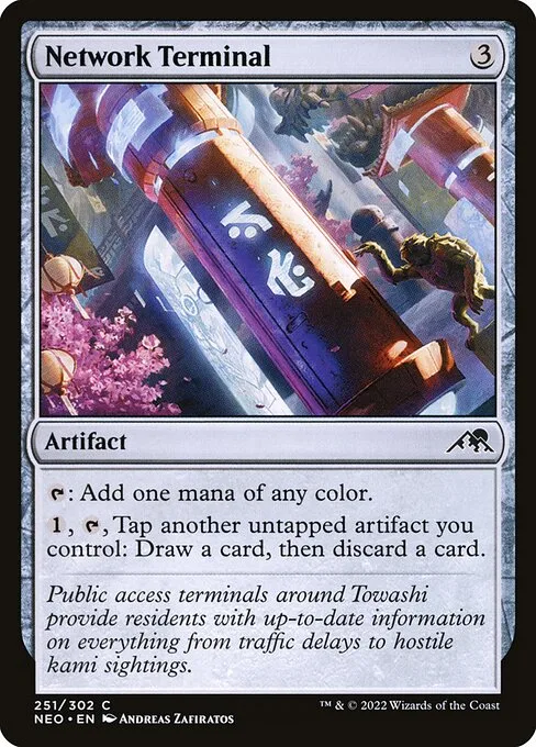 Network Terminal · Kamigawa: Neon Dynasty 251/531
