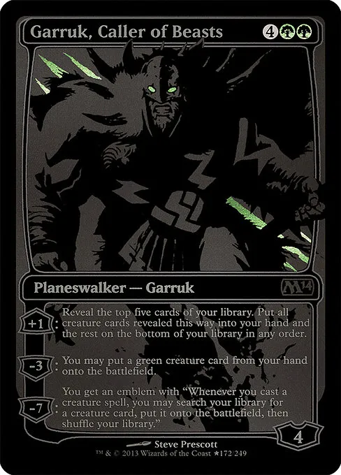 Garruk, Caller of Beasts · San Diego Comic-Con 2013 172★/5