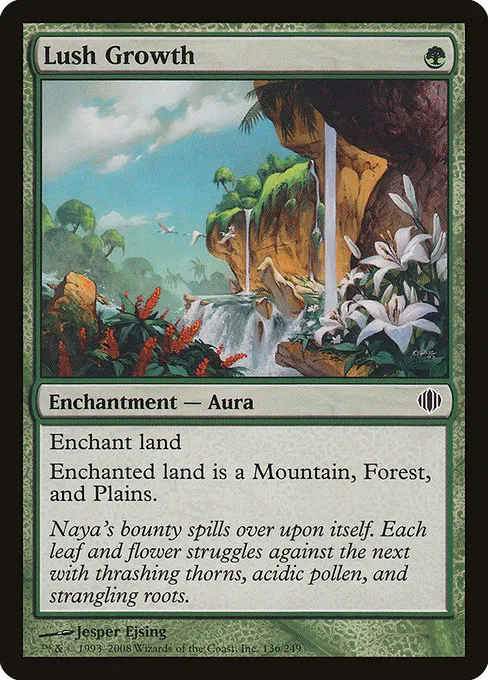 Lush Growth · Shards of Alara 136/250