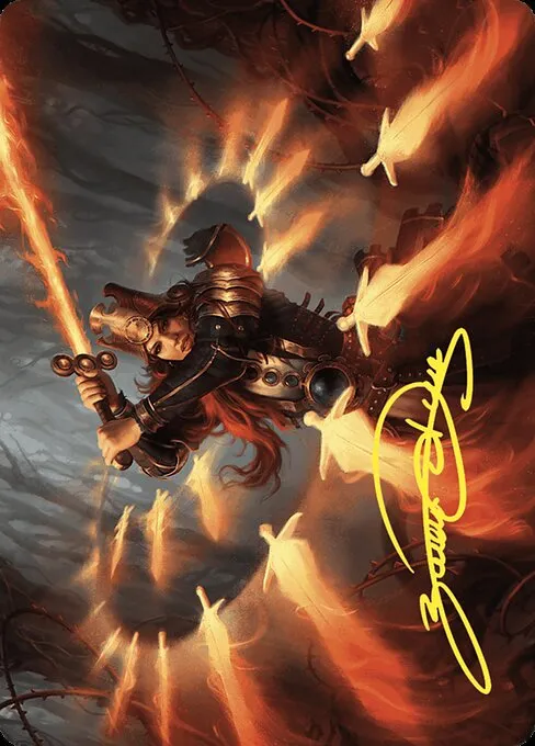 Heartflame Duelist // Heartflame Duelist · Wilds of Eldraine Art Series 38/81