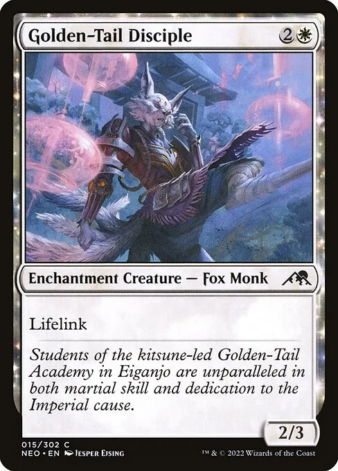 Golden-Tail Disciple · Kamigawa: Neon Dynasty 15/531