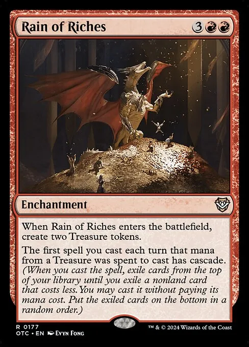 Rain of Riches · Outlaws of Thunder Junction Commander 177/342