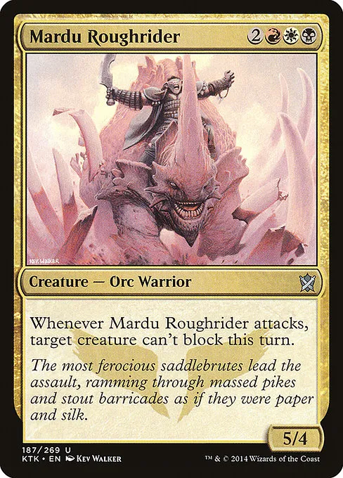 Mardu Roughrider · Khans of Tarkir 187/293