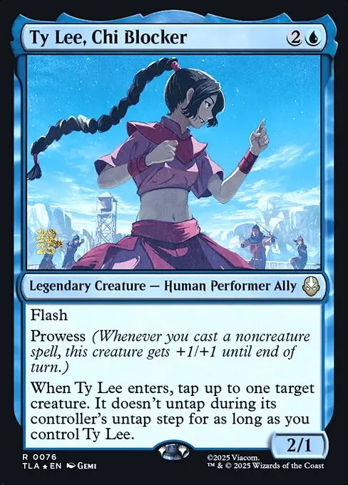 Ty Lee, Chi Blocker · Avatar: The Last Airbender Promos 76s/80