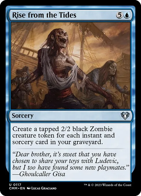 Rise from the Tides · Commander Masters 117/1067