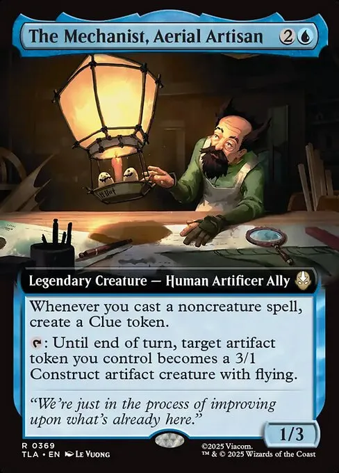 The Mechanist, Aerial Artisan · Avatar: The Last Airbender 369/394