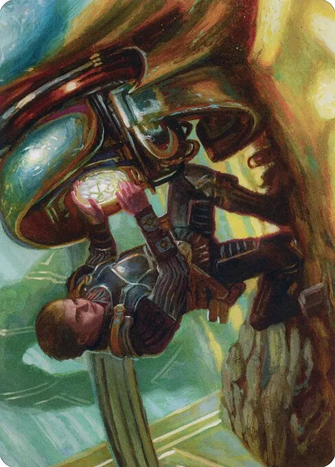 Urza, Powerstone Prodigy // Urza, Powerstone Prodigy · The Brothers' War Art Series 35/81