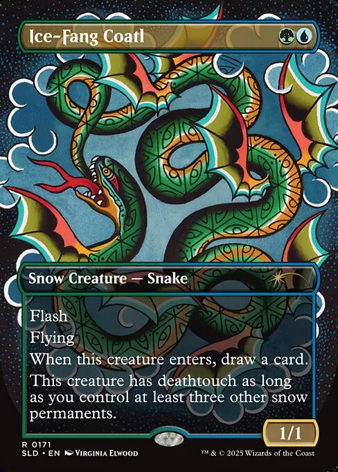 Ice-Fang Coatl · Secret Lair Drop 171/2547