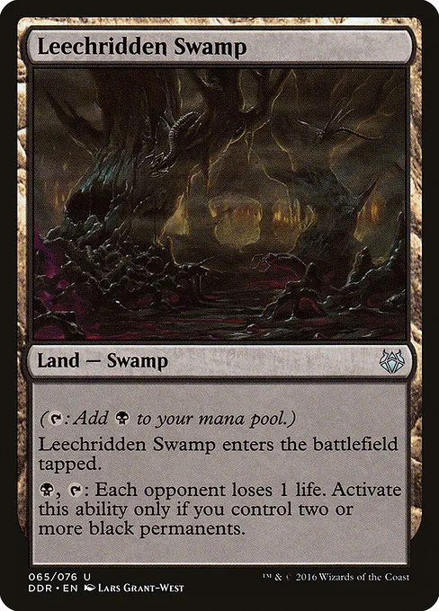 Leechridden Swamp · Duel Decks: Nissa vs. Ob Nixilis 65/76