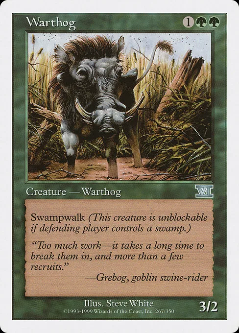 Warthog · Classic Sixth Edition 267/351
