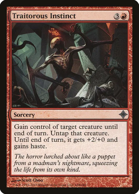 Traitorous Instinct · Rise of the Eldrazi 168/248