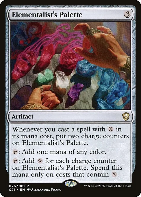 Elementalist's Palette · Commander 2021 76/409