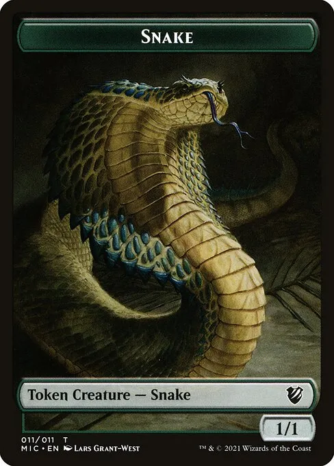 Snake · Midnight Hunt Commander Tokens 11/11