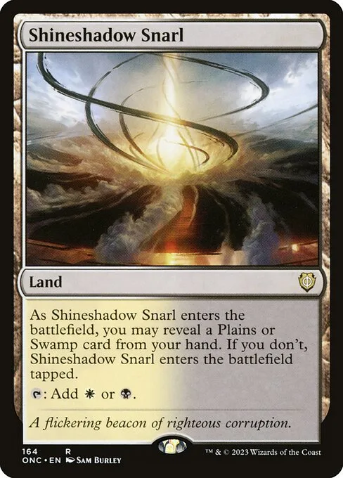 Shineshadow Snarl · Phyrexia: All Will Be One Commander 164/174