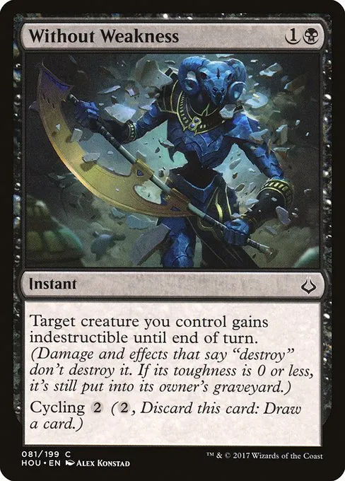 Without Weakness · Hour of Devastation 81/209