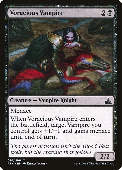 Voracious Vampire · Rivals of Ixalan 91/205
