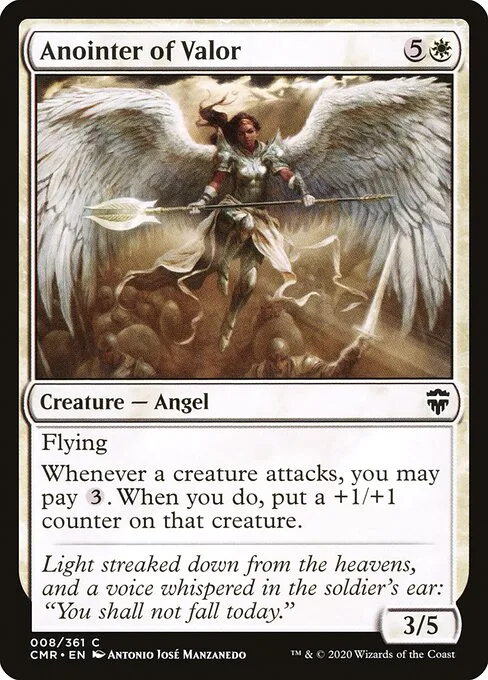 Anointer of Valor · Commander Legends 8/718