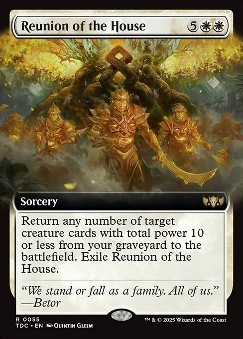 Reunion of the House · Tarkir: Dragonstorm Commander 55/413