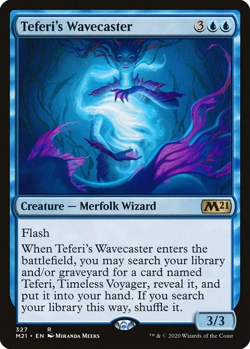 Teferi's Wavecaster · Core Set 2021 327/397