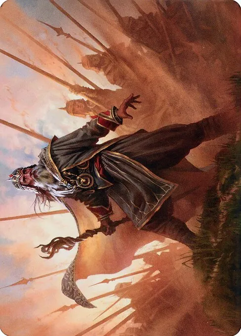 Hazezon, Shaper of Sand // Hazezon, Shaper of Sand · Dominaria United Art Series 46/81