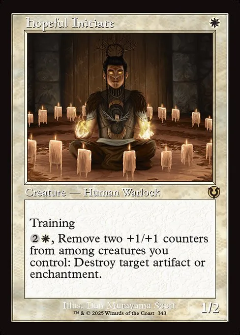 Hopeful Initiate · Innistrad Remastered 343/495