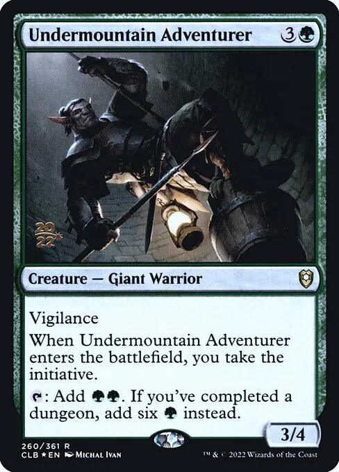 Undermountain Adventurer · Battle for Baldur's Gate Promos 260s/104