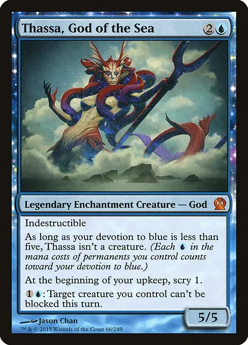 Thassa, God of the Sea · Theros 66/249