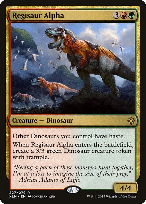 Regisaur Alpha · Ixalan 227/289