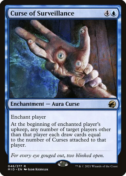 Curse of Surveillance · Innistrad: Midnight Hunt 46/399