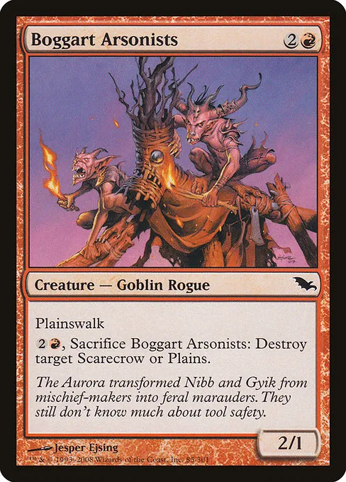Boggart Arsonists · Shadowmoor 85/302