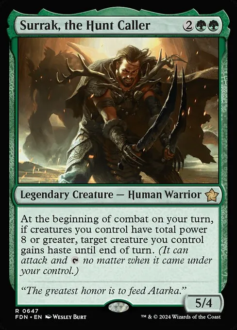 Surrak, the Hunt Caller · Foundations 647/771