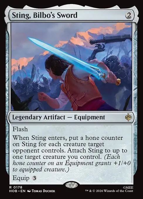 Sting, Bilbo's Sword · The Hobbit 178/39