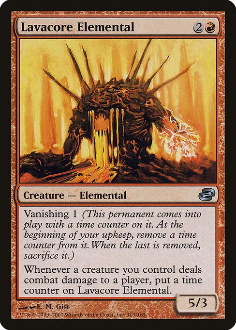 Lavacore Elemental · Planar Chaos 103/165
