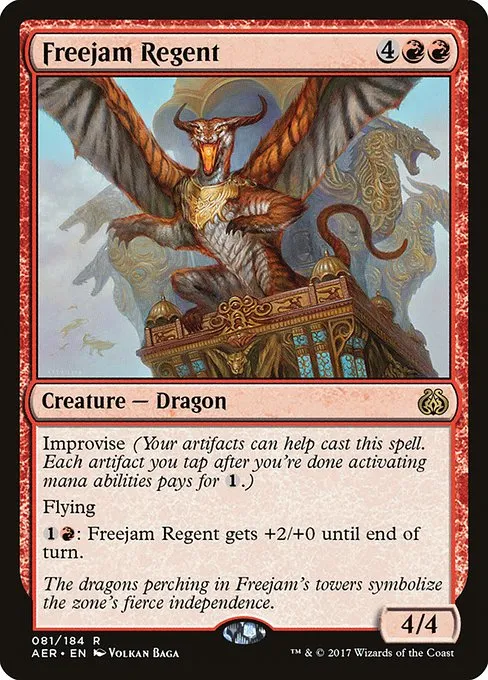 Freejam Regent · Aether Revolt 81/197