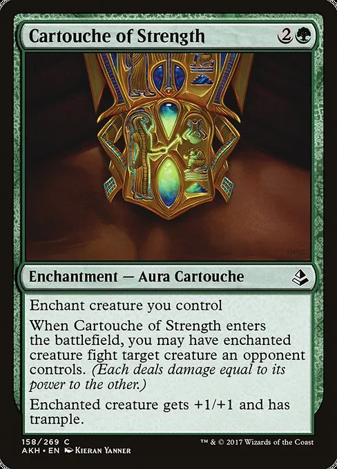 Cartouche of Strength · Amonkhet 158/287