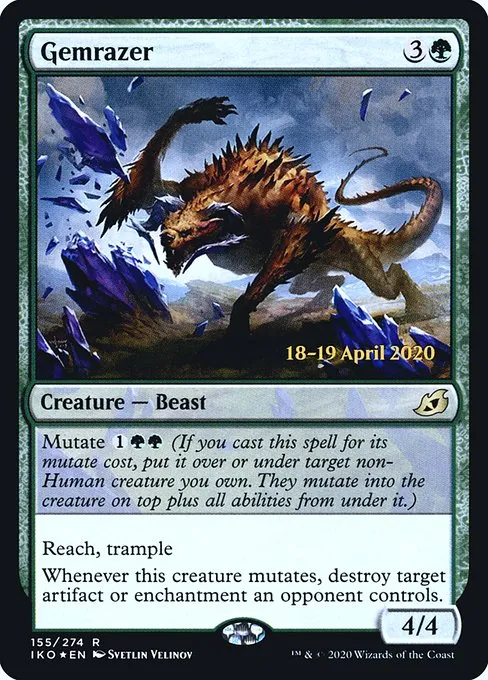 Gemrazer · Ikoria: Lair of Behemoths Promos 155s/137