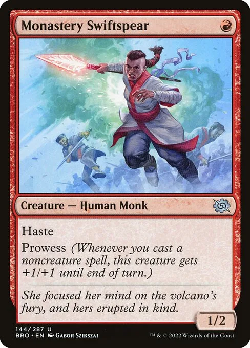 Monastery Swiftspear · The Brothers' War 144/399