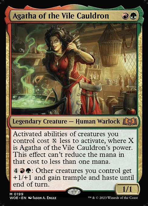 Agatha of the Vile Cauldron · Wilds of Eldraine 199/381