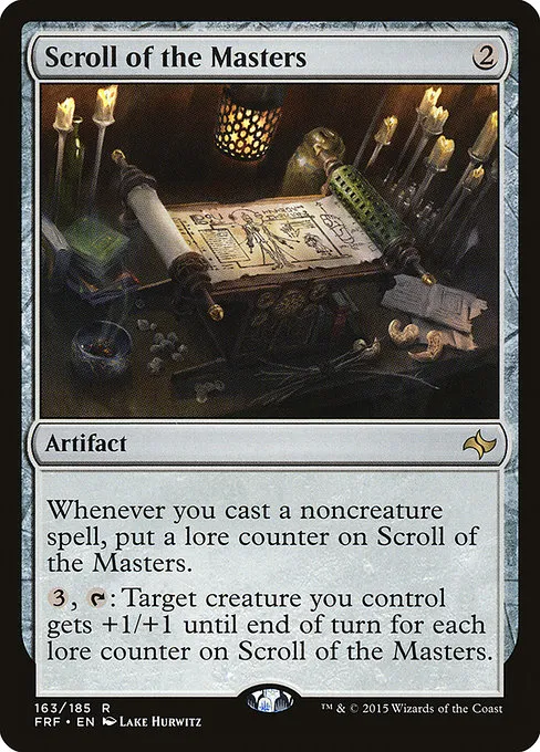 Scroll of the Masters · Fate Reforged 163/191