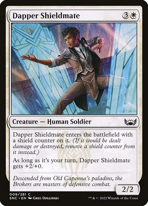 Dapper Shieldmate · Streets of New Capenna 9/513
