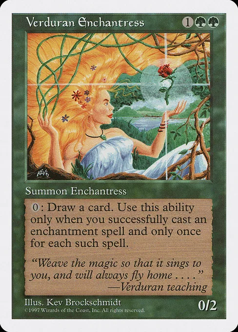 Verduran Enchantress · Fifth Edition 337/460