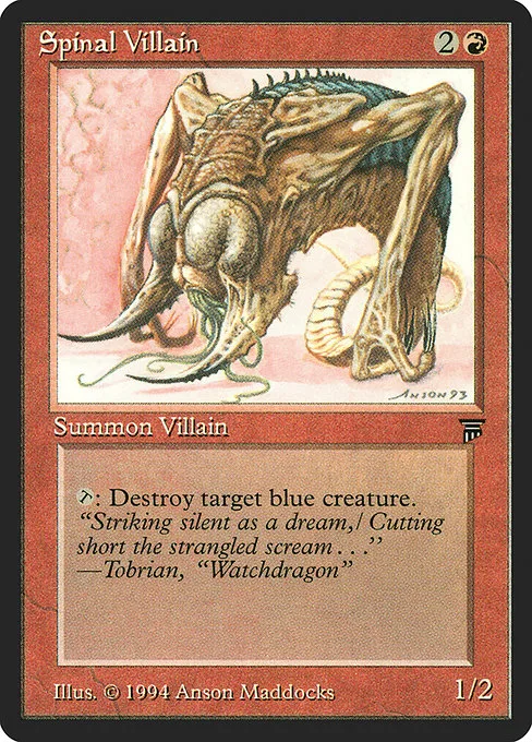 Spinal Villain · Legends 164/310