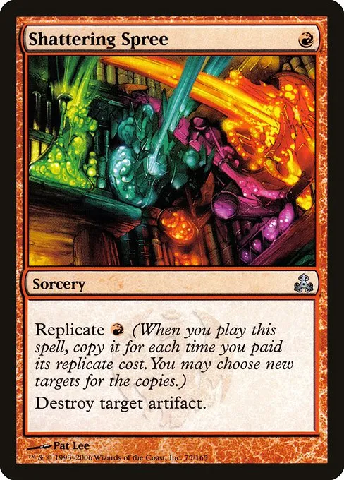 Shattering Spree · Guildpact 75/167